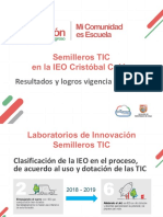 Presentación Semilleros TIC - IE Cristobal Colón