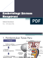 Simon RS Minggu 1 Embriologi Sistem Pernafasan