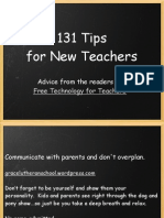 Best Advice For New Teachers