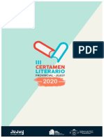 Reglamento Certamen Literario 2020