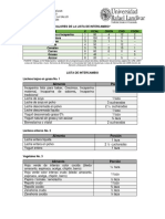 Lista de Intercambio PDF