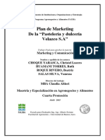 Plan de Marketing Velazco Ica
