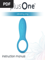 adult toys bullet vibrator plusOne™ Vibrating Ring, 1 ct