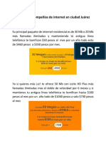 Principales Compañías de Internet en Ciudad Juárez