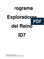 Programa-Exploradores-del-Reino-ID7 Con Aportes Del COPES PDF