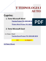 Continut Proiect TIC CECCAR 2019