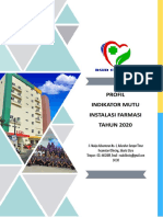 PROFIL INDIKATOR MUTU FARMASI 2019 Revisi