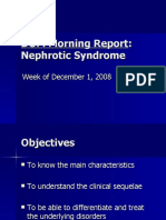 DOM Morning Report: Nephrotic Syndrome