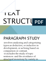 Text Structure