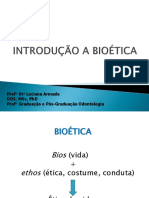 Introdução A Bioetica 2018