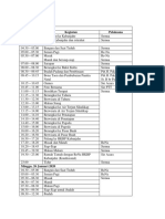 Jadwal Kegiatan Rena 2020