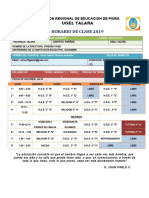 Horario - 2019 - Carlos Panson