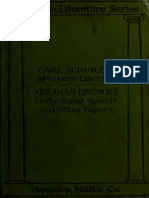 Abraham Lincoln - Carl Schurz PDF