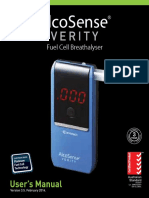 Alcosense Verity Breathalyser Manual
