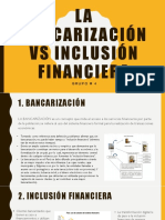 La Bancarización Vs Inclusión Financiera