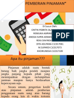 Analisis Pemberian Pinjaman