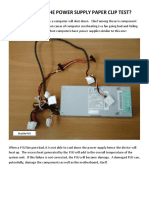 Shuttle Psu Paper Clip Test PDF