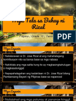 Mga Tala Sa Buhay Ni Rizal