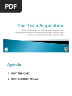 Tesla Motors' Acquisition by Apple