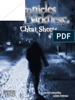 Cheat Sheet For Chronicles of Darkness Rules PDF