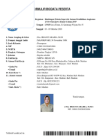 Biodata Registrasi Dra. IRIANI TAKARIA, M.PD