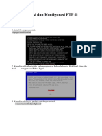 Cara Instalasi Dan Konfigurasi FTP Di Debian