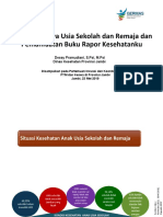 Kesehatan Jiwa Usia Sekolah Dan Remaja Dan Pemanfaatan Buku Rapor Kesehatanku