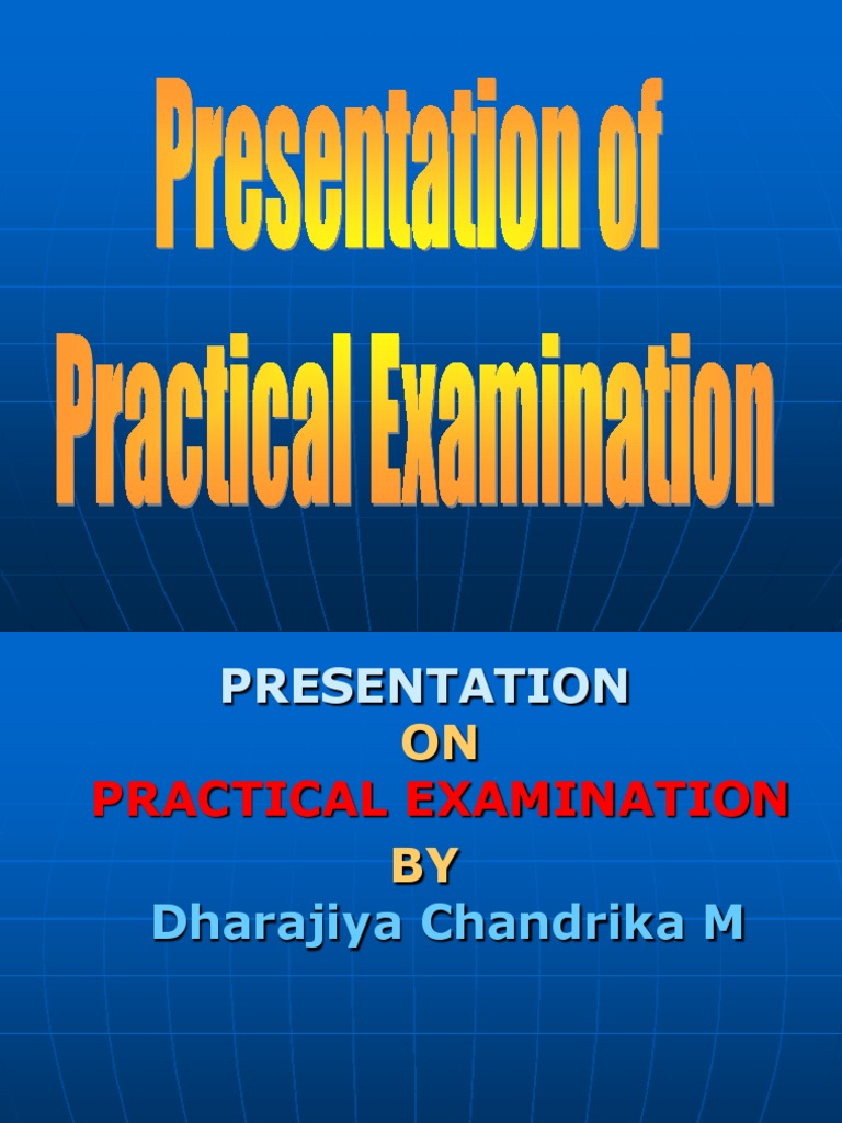 Practical Examination | PDF | Nursing | Test (Assessment)