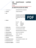 Ficha de Identificacion de Obra