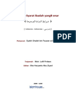 Syarat-syarat ibadah yang benar.pdf