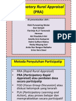 Participatory Rural Appraisal PRA PDF