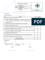 Daftar Tilik Sterilisasi Autoklaf