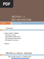 Lecture 6 DB2 Memory Model