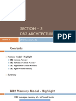 Lecture 6 DB2 Memory Model