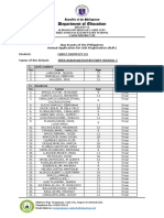 Annual Application For Unit Registration AUR TRES ANDANAS ES