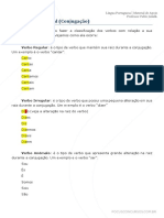 Focus-Concursos-Língua Portuguesa P - DPE - RJ (Técnico Médio) - Classificação Verbal Conjugação