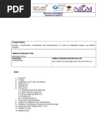 MS For Drainage Works