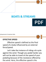 Boats & Streams Speed Calculator