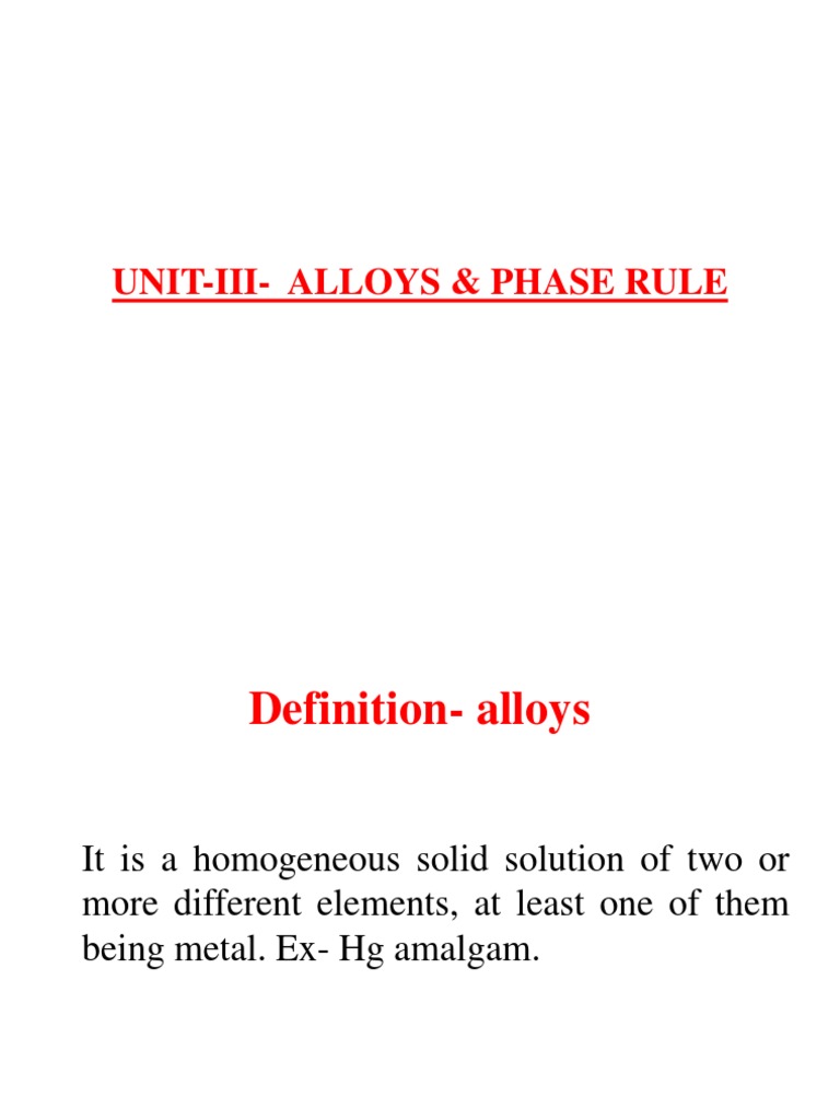 Alloy Material - Phase Diagram | PDF | Alloy | Steel