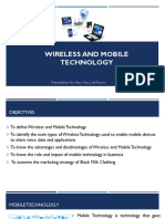 Wireless and Mobile Technology