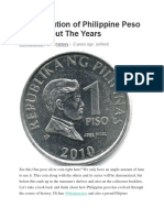 The Evolution of Philippine Peso Throughout The Years