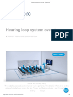 Hearing loop system overview - Ampetronic
