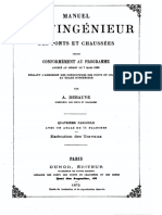 1872 - Manuel de L'ingénieur Ponts & Chaussées