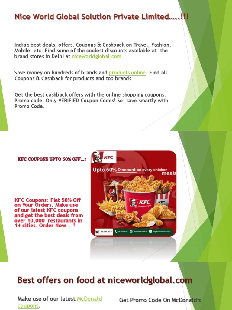 Best Coupons and Offers | PDF