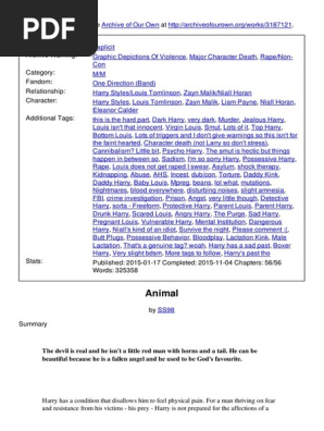 Animal Pdf Nature