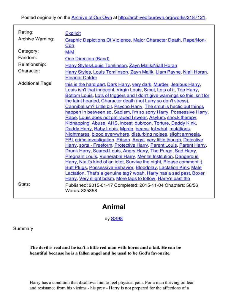 Animal Pdf Nature