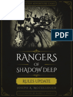 Rangers of Shadow Deep - Rules Update