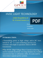 HVDC Light Technology: A New Power Transmission Solution