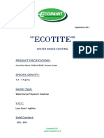 ECOTITE DATA SHEET JULY 2013[1]