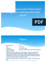 Asuhan Keperawatan Pada Pasien Dengan Cor Pulmonal Dan Efusi Pleura